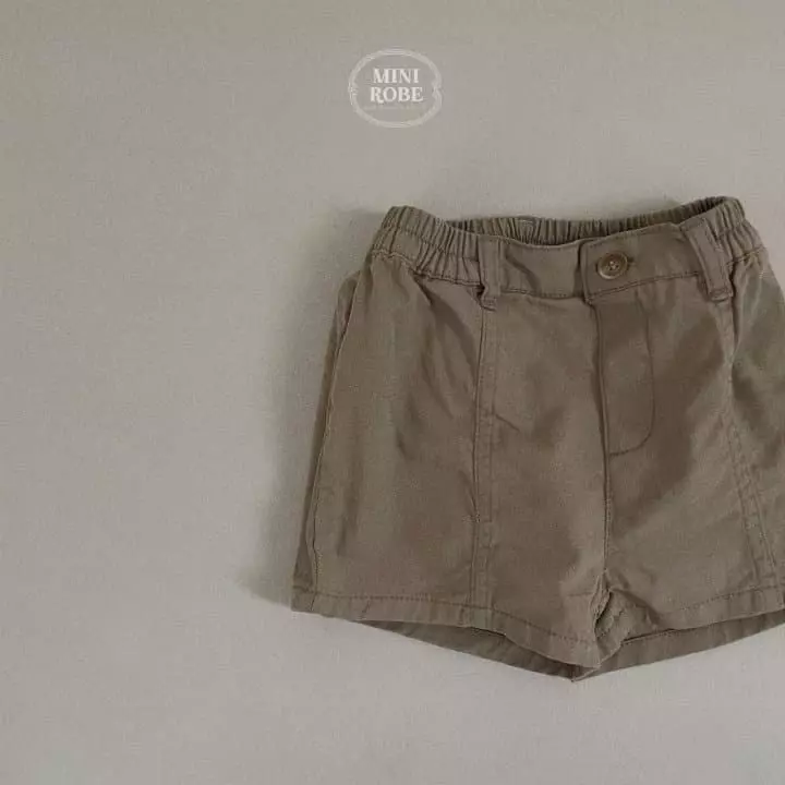 Mini Robe - Korean Baby Fashion - #babyoutfit - Chino Shorts - 8