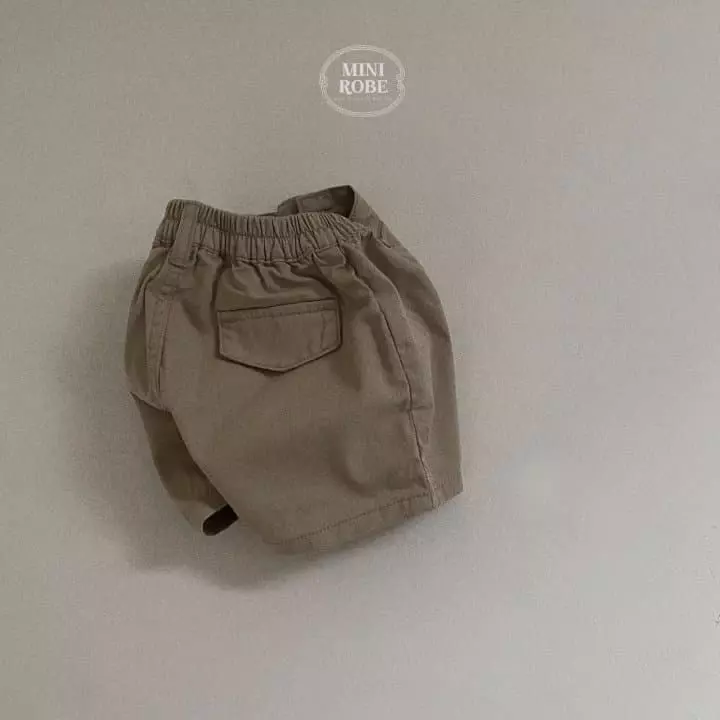 Mini Robe - Korean Baby Fashion - #babyoutfit - Chino Shorts - 9