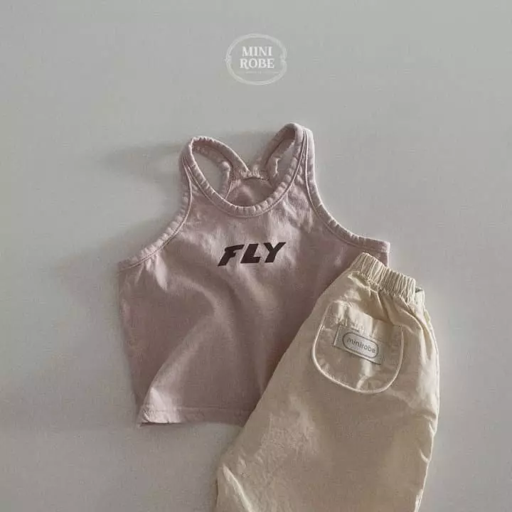 Mini Robe - Korean Baby Fashion - #babywear - Fly Sleeveless Tee - 12
