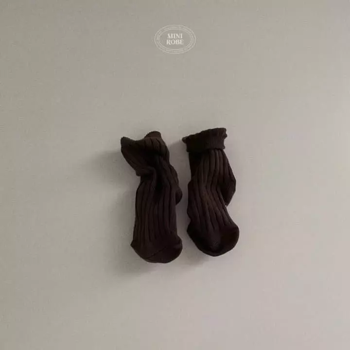 Mini Robe - Korean Baby Fashion - #onlinebabyboutique - Pistachio Socks - 5