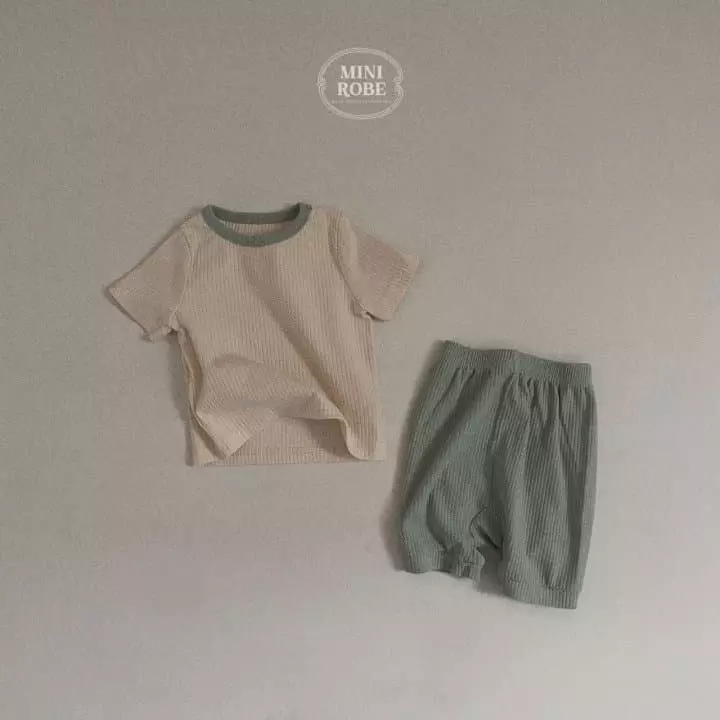 Mini Robe - Korean Baby Fashion - #onlinebabyboutique - Bunny Top Bottom Set - 8