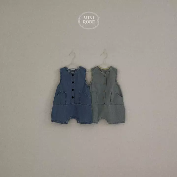 Mini Robe - Korean Baby Fashion - #onlinebabyboutique - Dneim Bodysuit