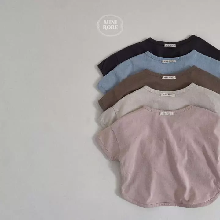 Mini Robe - Korean Baby Fashion - #onlinebabyshop - Mochi Tee - 3