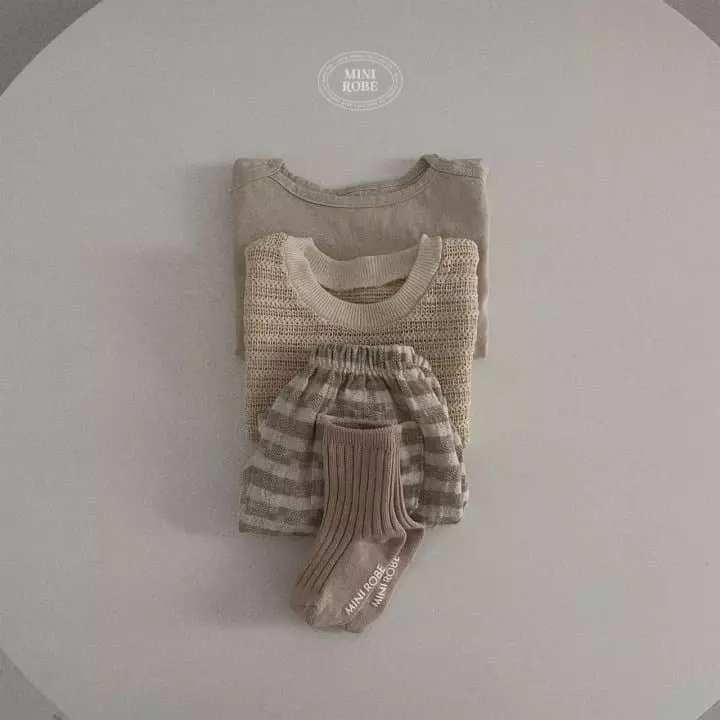 Mini Robe - Korean Baby Fashion - #onlinebabyshop - Warm Tone Socks - 12