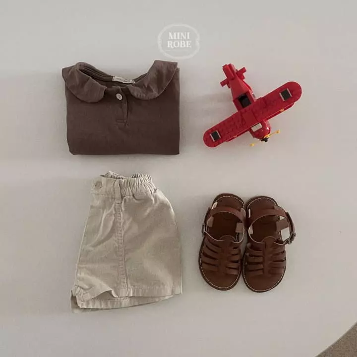 Mini Robe - Korean Baby Fashion - #onlinebabyshop - Chino Shorts - 12