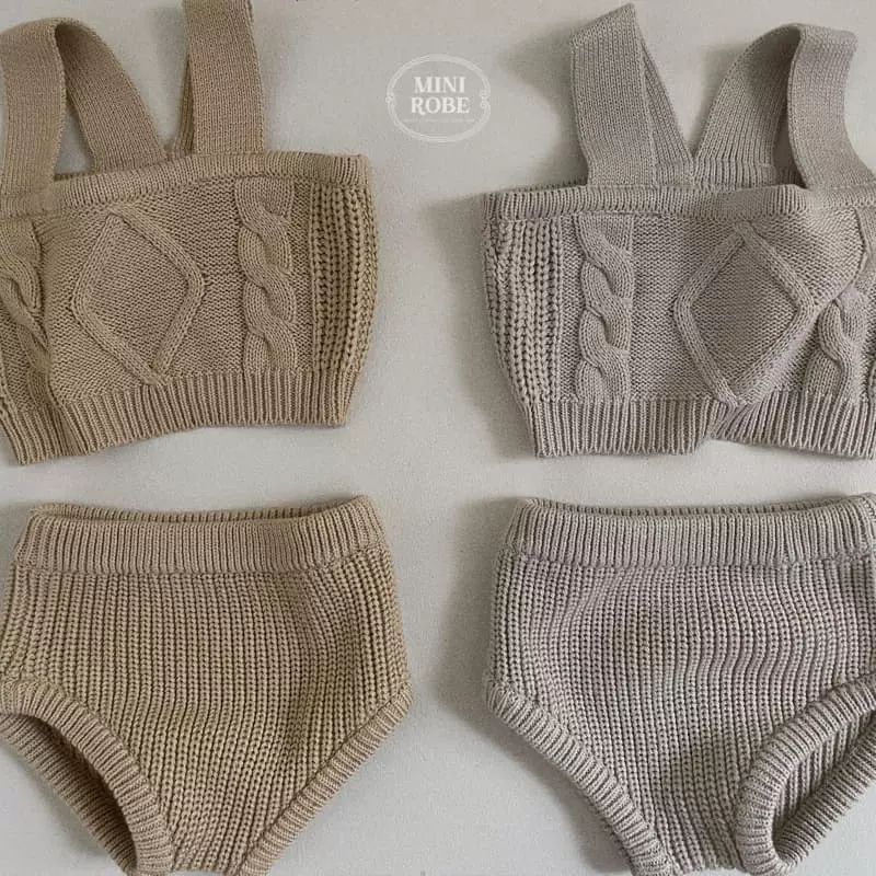 Mini Robe - Korean Children Fashion - #designkidswear - Knit Swimwear