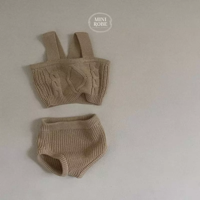 Mini Robe - Korean Children Fashion - #fashionkids - Knit Swimwear - 3