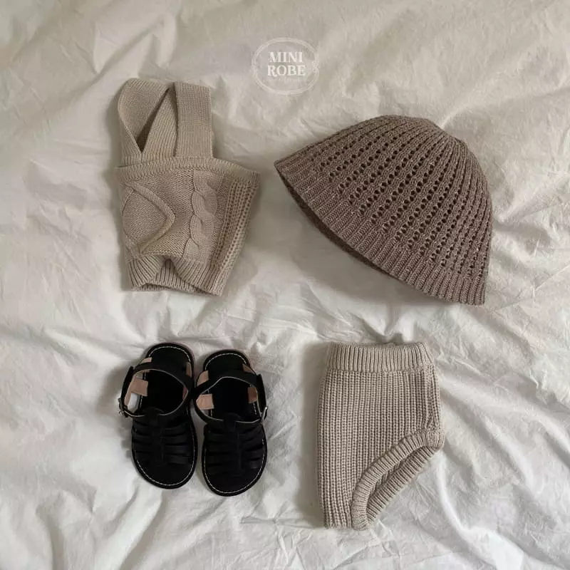 Mini Robe - Korean Children Fashion - #kidzfashiontrend - Crochell Bucket Hat - 8