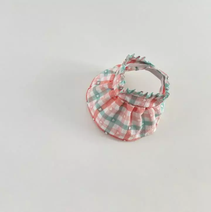 Miso - Korean Baby Fashion - #babyfever - Heart Frill Sun Cap - 2