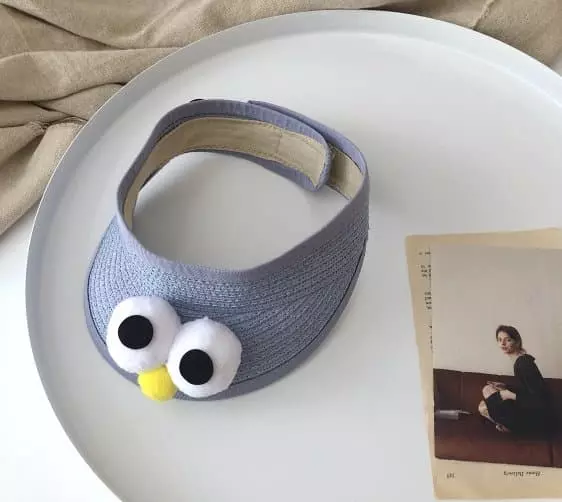 Miso - Korean Children Fashion - #Kfashion4kids - Big Eyes Sun Cap - 9