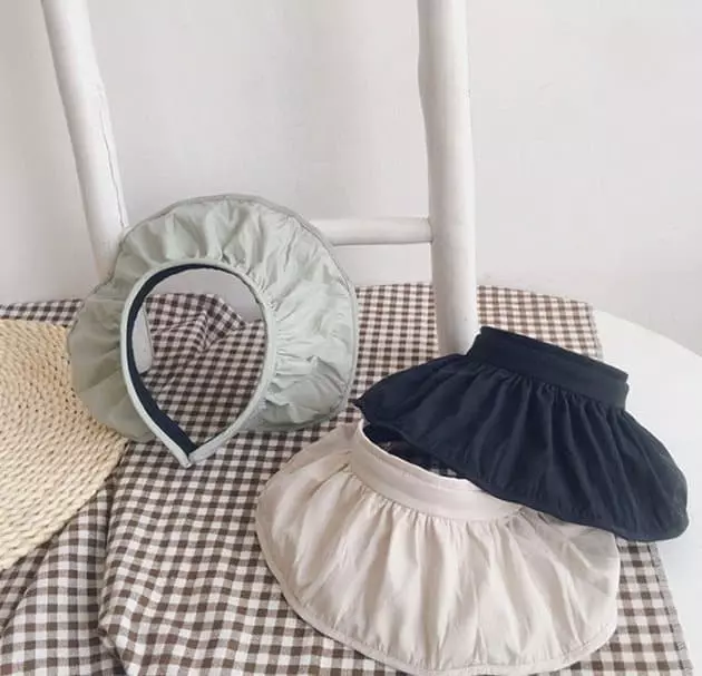 Miso - Korean Children Fashion - #childofig - Frill Sun Cap - 10