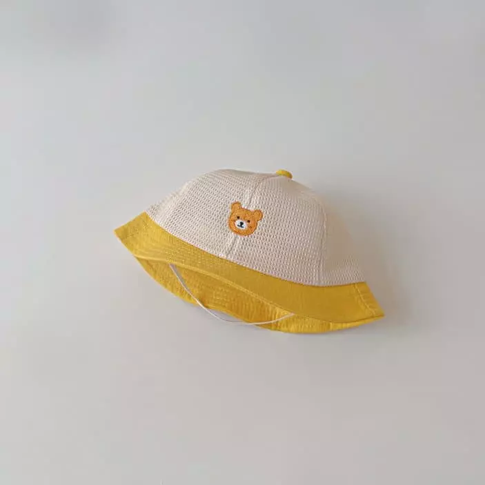 Miso - Korean Children Fashion - #designkidswear - Bebe Bear Bucket Hat - 5