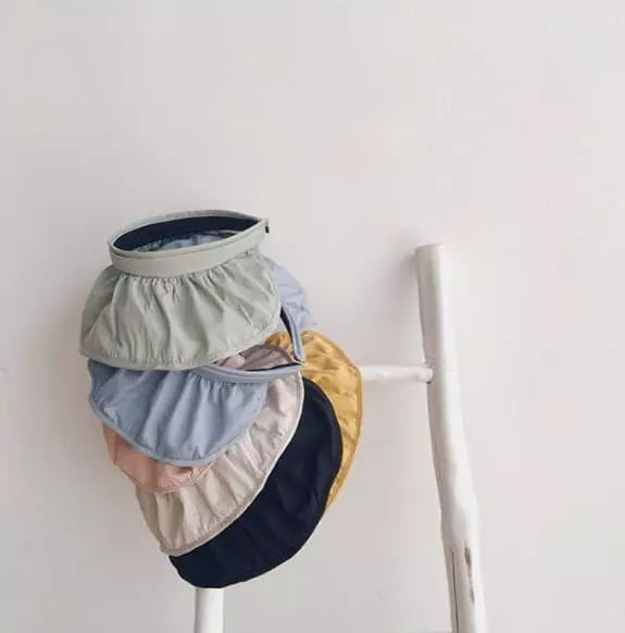 Miso - Korean Children Fashion - #designkidswear - Frill Sun Cap - 12