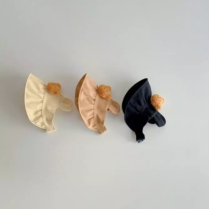 Miso - Korean Children Fashion - #fashionkids - Bear Ears Sun Cap - 6