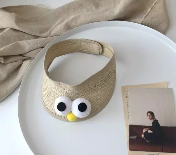 Miso - Korean Children Fashion - #fashionkids - Big Eyes Sun Cap - 5