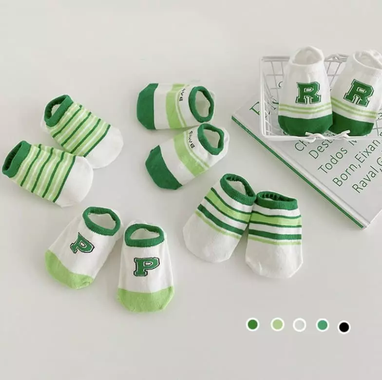 Miso - Korean Children Fashion - #kidsshorts - Forest Socks Set - 3