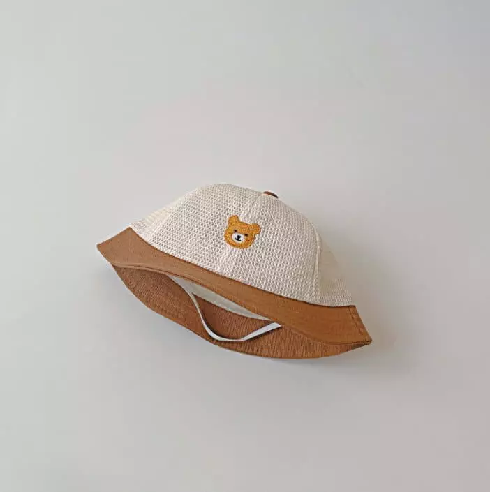 Miso - Korean Children Fashion - #kidsstore - Bebe Bear Bucket Hat - 9