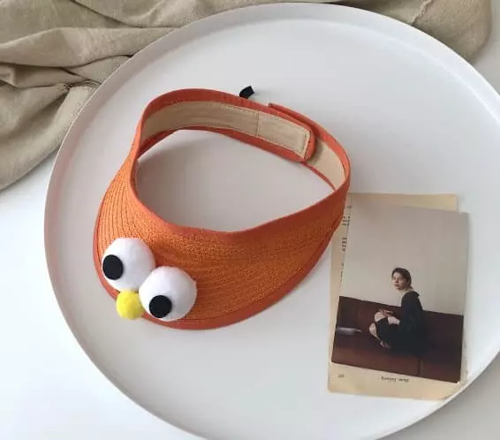 Miso - Korean Children Fashion - #kidsstore - Big Eyes Sun Cap - 7