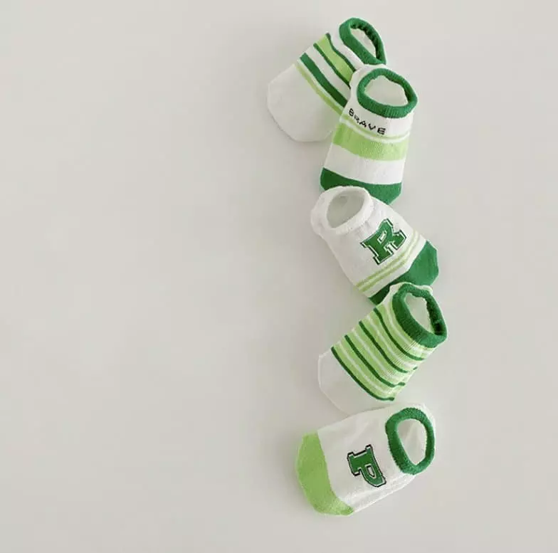 Miso - Korean Children Fashion - #kidsshorts - Forest Socks Set - 4