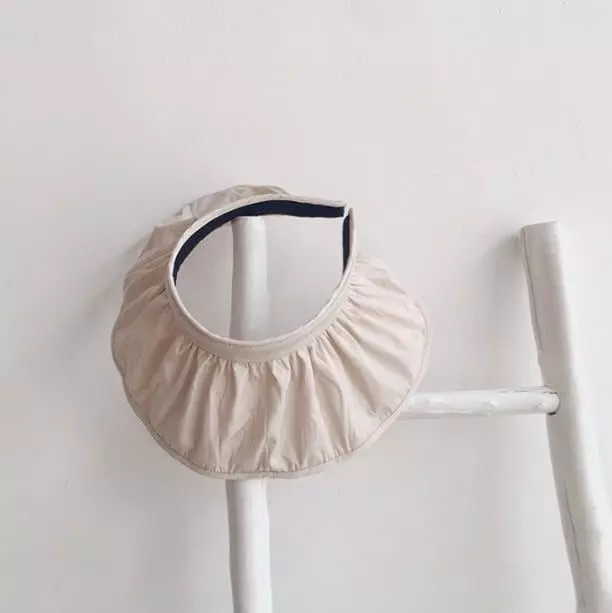 Miso - Korean Children Fashion - #kidzfashiontrend - Frill Sun Cap - 3