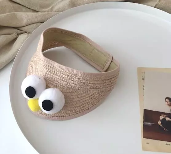 Miso - Korean Children Fashion - #littlefashionista - Big Eyes Sun Cap - 10