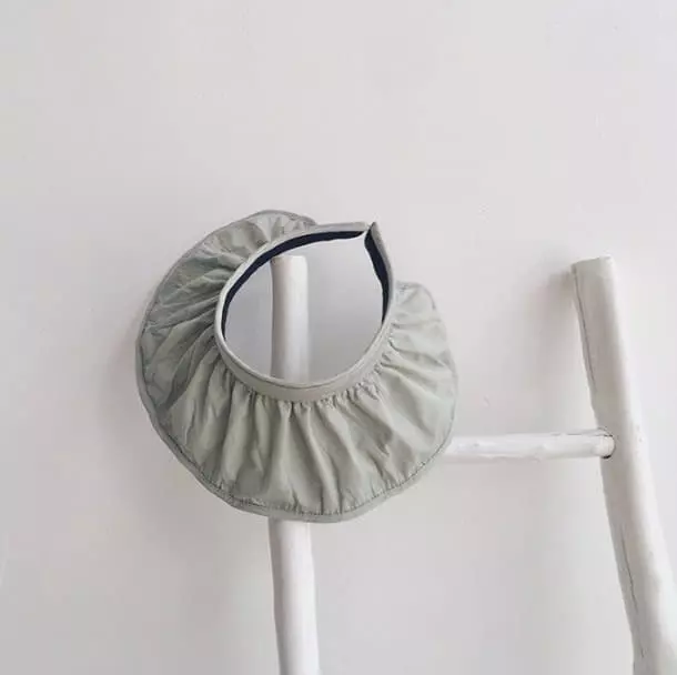 Miso - Korean Children Fashion - #littlefashionista - Frill Sun Cap - 5