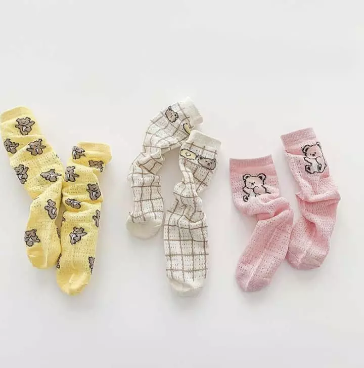 Miso - Korean Children Fashion - #minifashionista - Dance Socks Set - 5