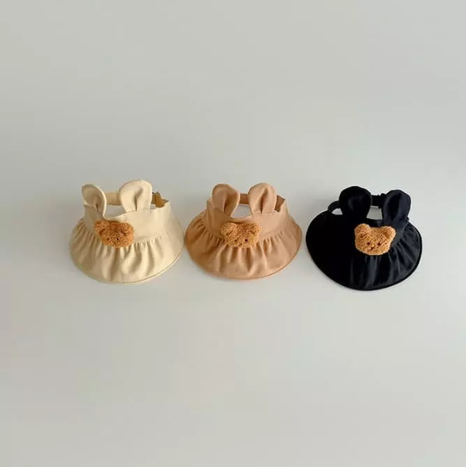 Miso - Korean Children Fashion - #stylishchildhood - Bear Ears Sun Cap