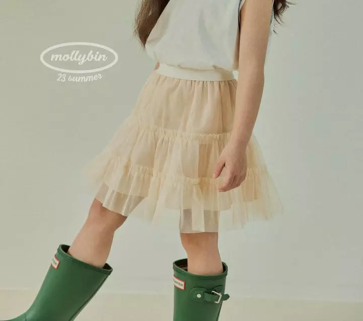 Mollybin - Korean Children Fashion - #kidsshorts - Mini Tutu Skirt