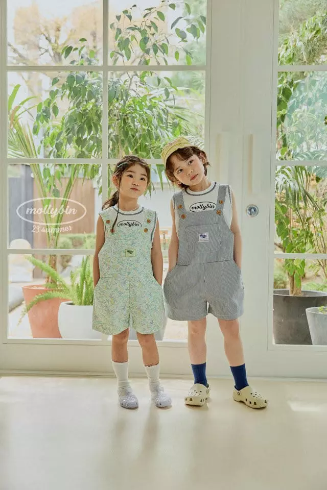 Mollybin - Korean Children Fashion - #kidsstore - Molly Overalls Pants - 11