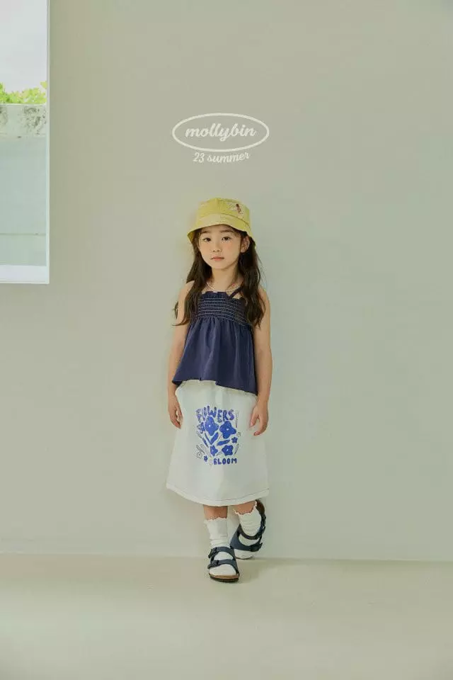 Mollybin - Korean Children Fashion - #kidsstore - Flower Skirt - 5