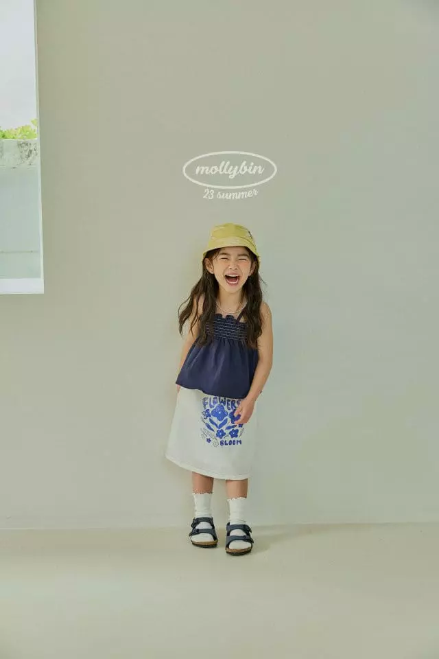 Mollybin - Korean Children Fashion - #kidzfashiontrend - Flower Skirt - 6