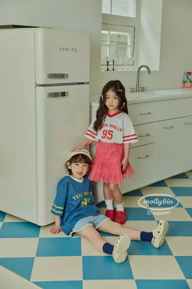 Mollybin - Korean Children Fashion - #kidsstore - Rtim Mol Tee - 4