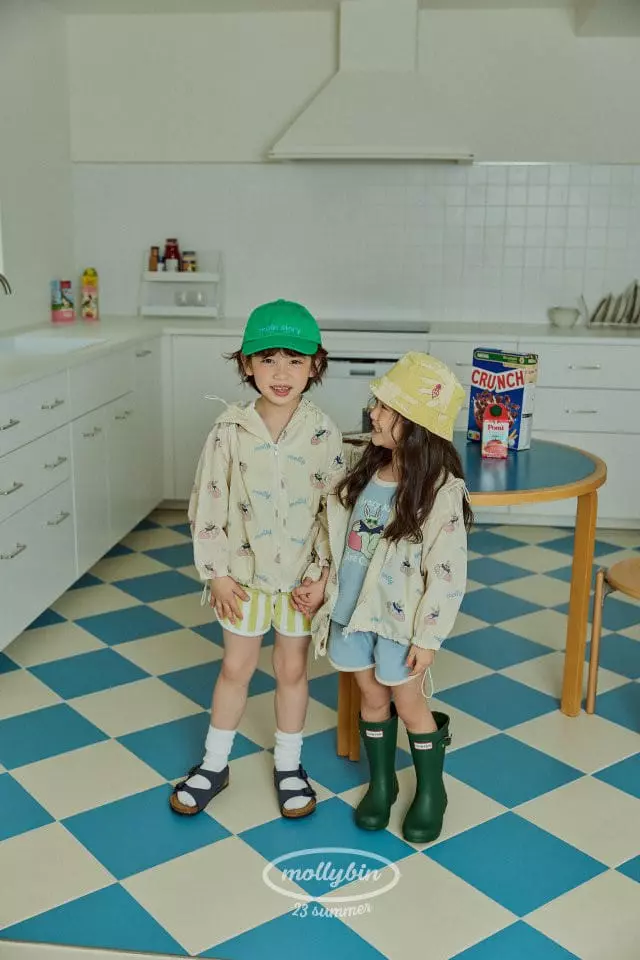 Mollybin - Korean Children Fashion - #minifashionista - Summer Rabbit Wind Jumper - 4