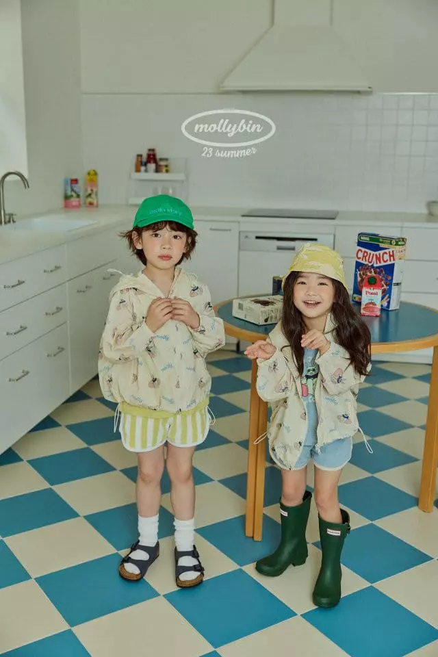 Mollybin - Korean Children Fashion - #todddlerfashion - Summer Rabbit Wind Jumper - 5