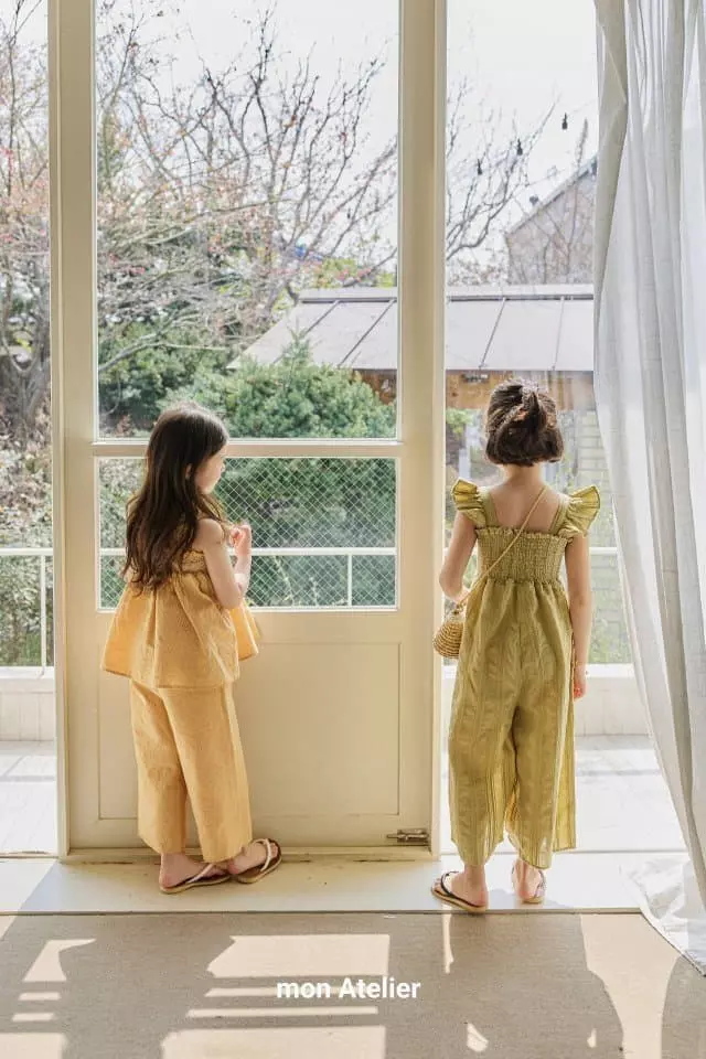 Mon Atelier - Korean Children Fashion - #discoveringself - Avocado Jumpsuit - 11