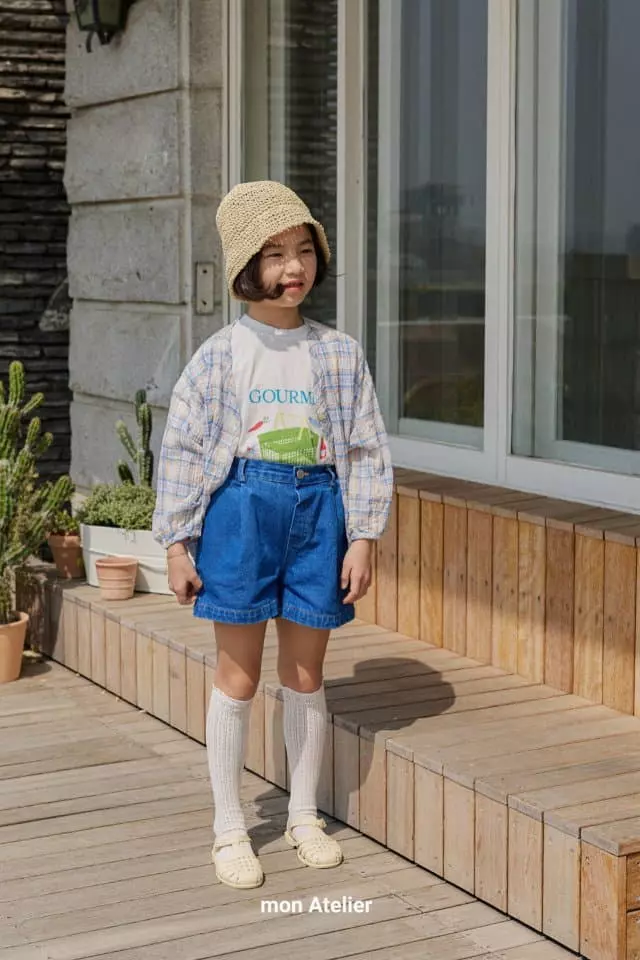 Mon Atelier - Korean Children Fashion - #fashionkids - Gome Tee - 4