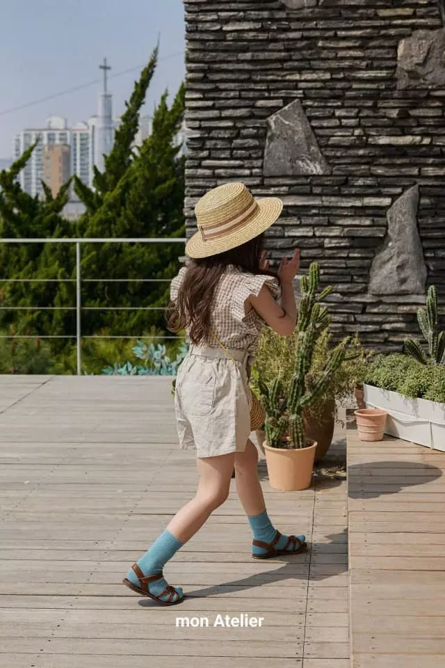 Mon Atelier - Korean Children Fashion - #kidsshorts - Blan Frill Blouse - 3