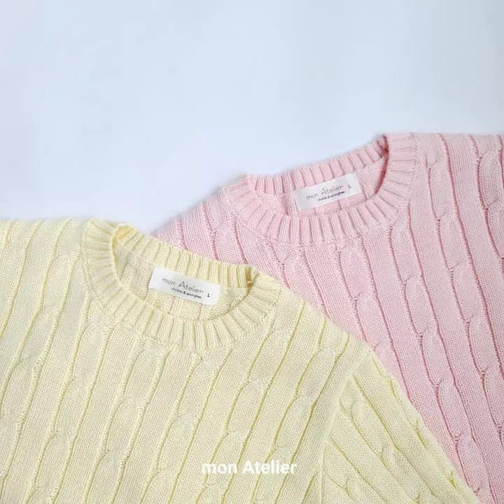 Mon Atelier - Korean Children Fashion - #kidsstore - Macaroon Pullover - 8