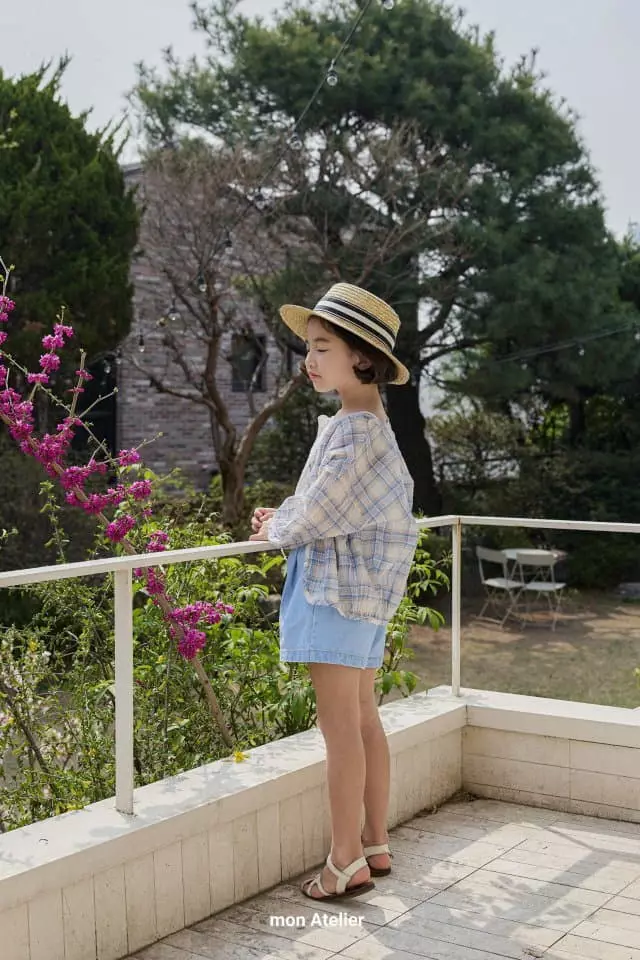 Mon Atelier - Korean Children Fashion - #prettylittlegirls - Check Cardigan - 2