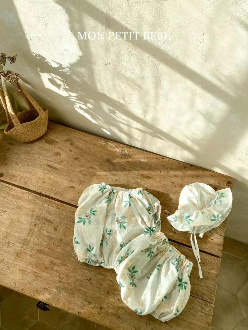 Mon Petit Bebe - Korean Baby Fashion - #babylifestyle - Botte Embrodiery Hat - 5