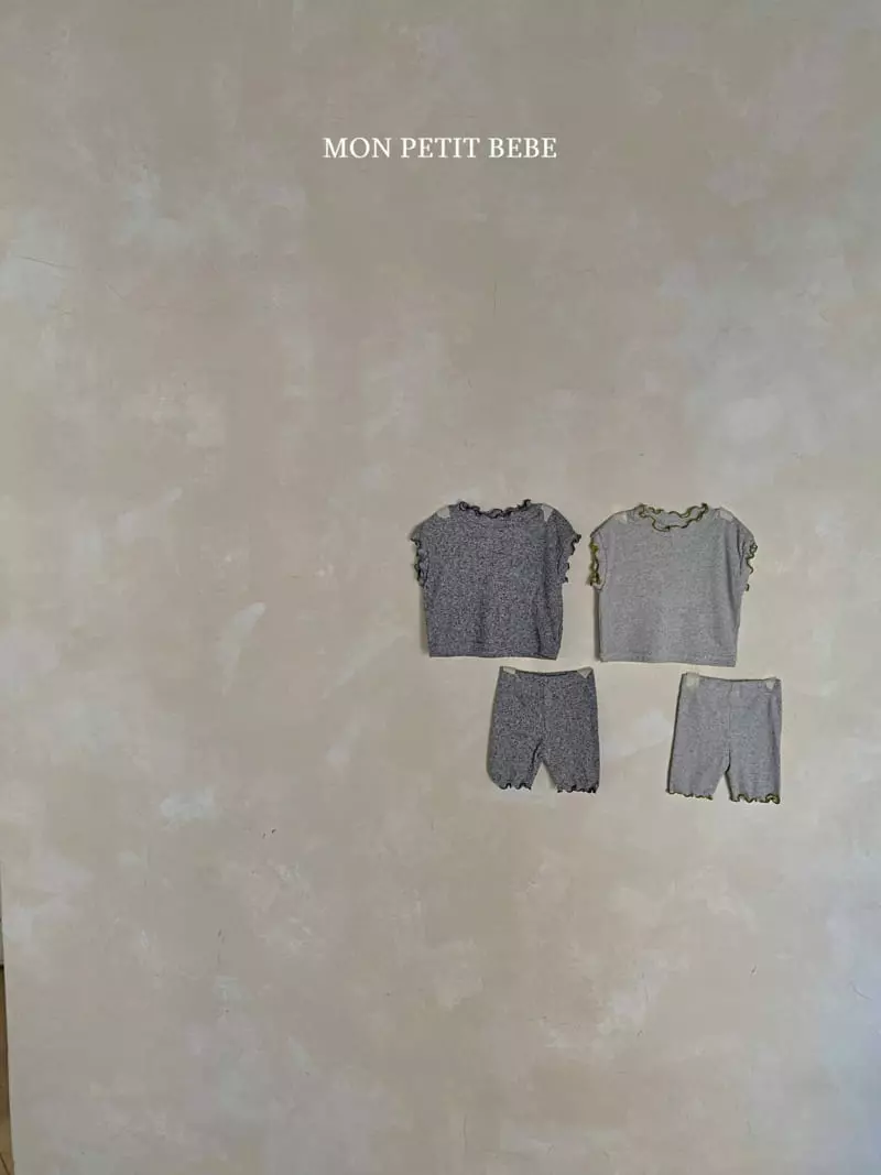 Mon Petit Bebe - Korean Baby Fashion - #babyoninstagram - Cucudas Top Bottom Set - 2