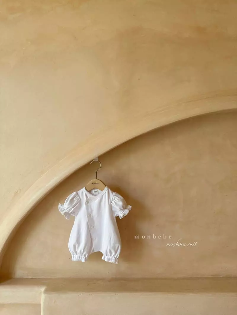 Monbebe - Korean Baby Fashion - #babyboutique - Snow White Bodysuit - 3
