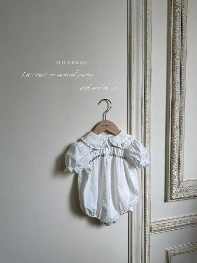 Monbebe - Korean Baby Fashion - #babyfever - Lia Smock Bodysuit - 9
