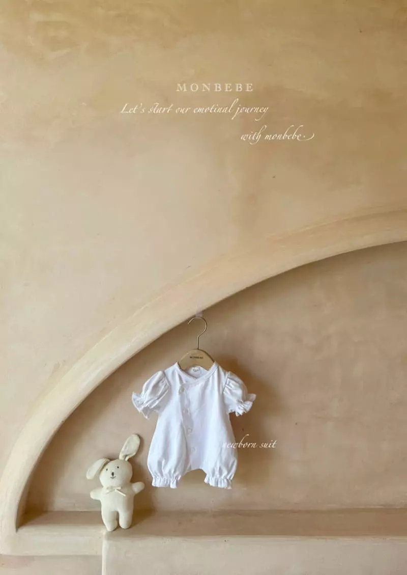 Monbebe - Korean Baby Fashion - #babygirlfashion - Snow White Bodysuit - 8