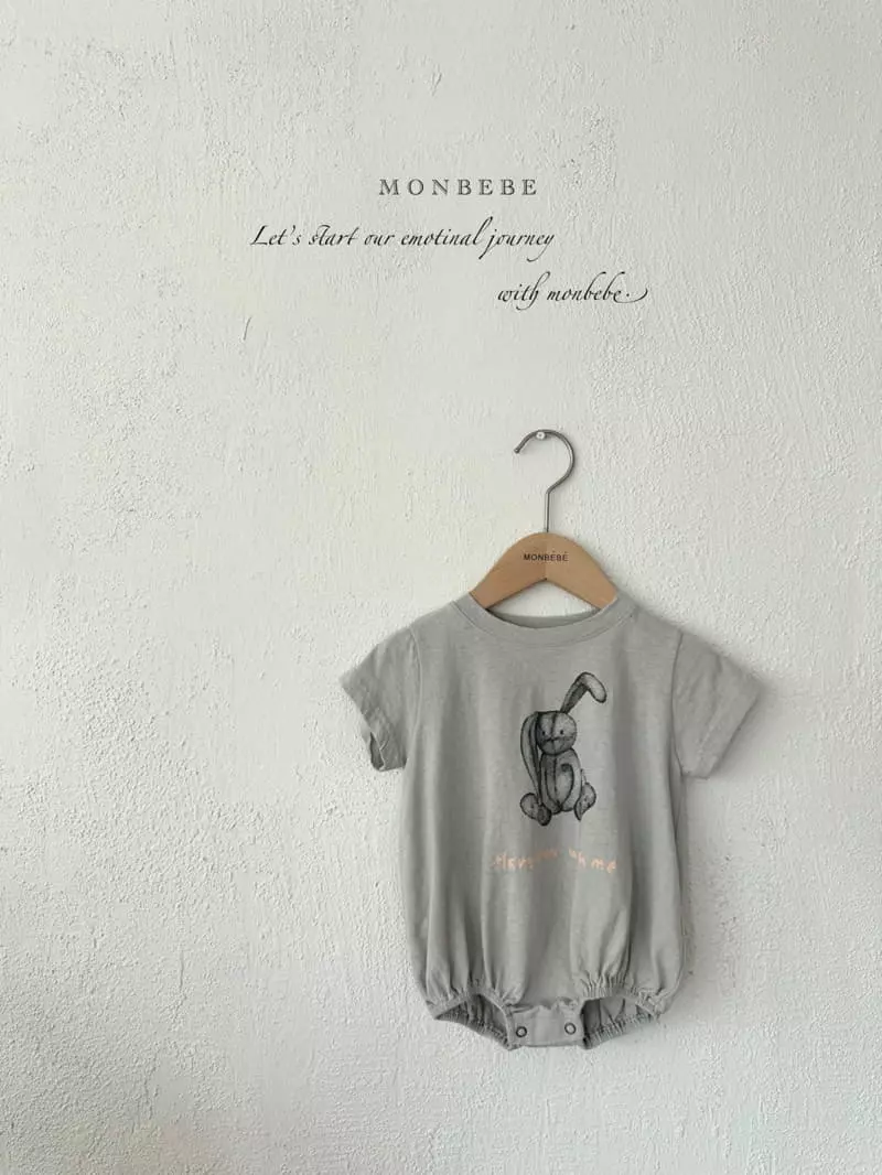 Monbebe - Korean Baby Fashion - #babylifestyle - With Me Bodysuit - 2