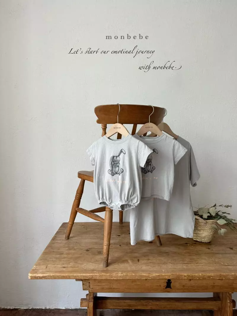 Monbebe - Korean Baby Fashion - #babyoninstagram - With Me Bodysuit - 4