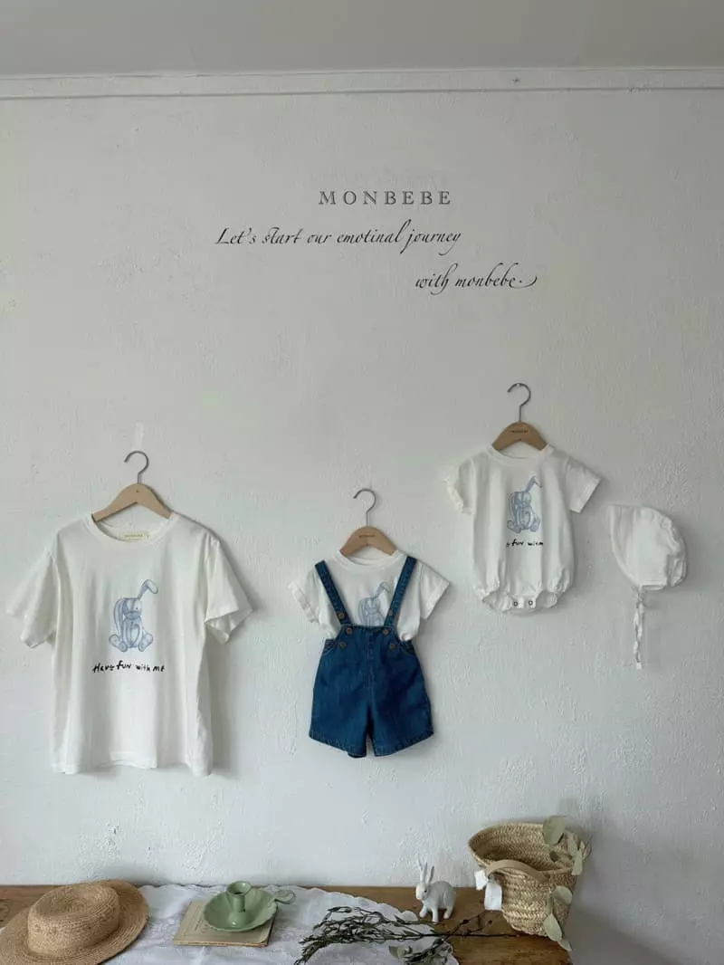 Monbebe - Korean Baby Fashion - #smilingbaby - With Me Bodysuit - 10
