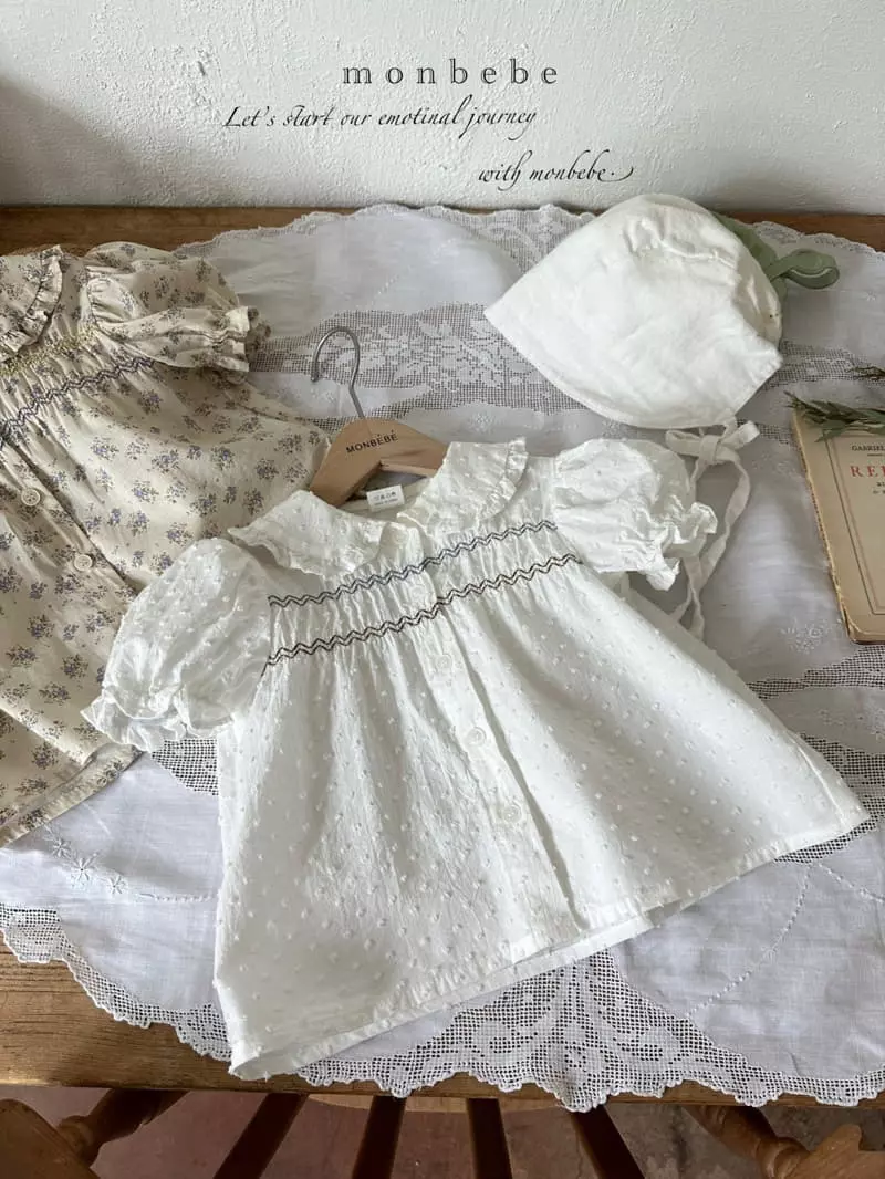 Monbebe - Korean Children Fashion - #childrensboutique - Lia Smock Blouse - 8