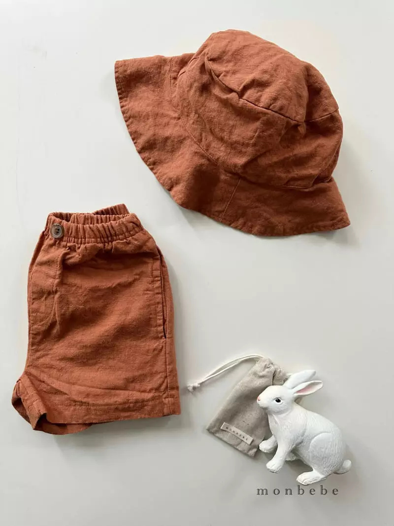 Monbebe - Korean Children Fashion - #discoveringself - Linen Bucket Hat